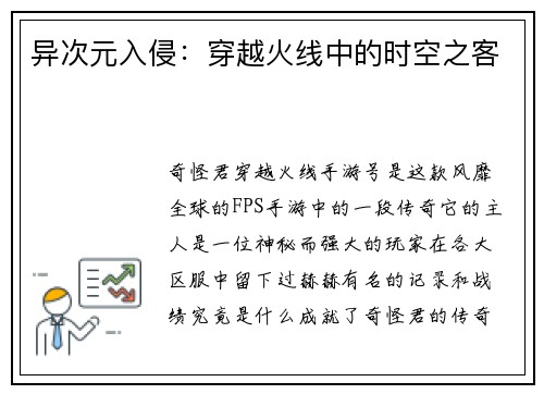 异次元入侵：穿越火线中的时空之客